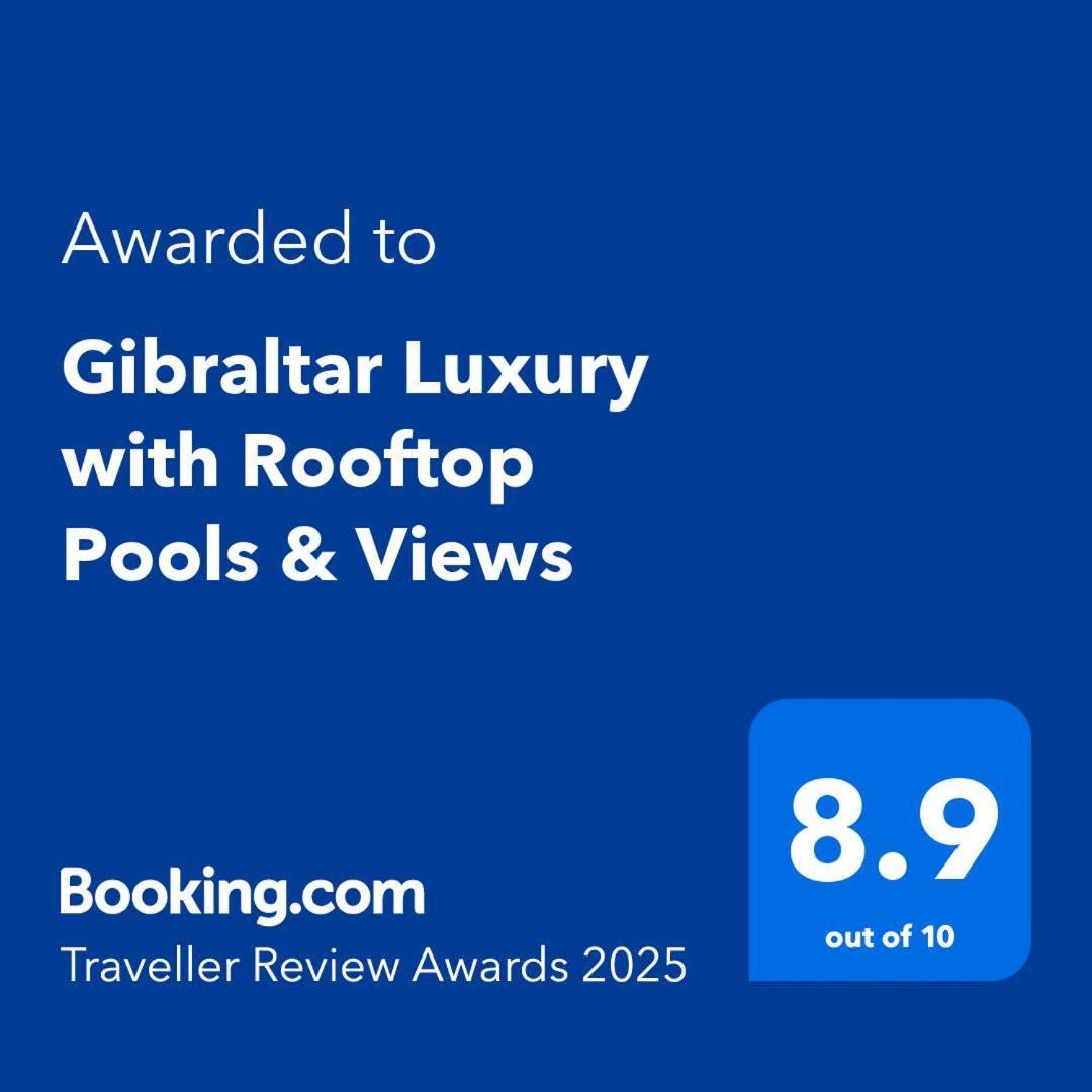 Gibraltar Luxury With Rooftop Pools & Views Zewnętrze zdjęcie